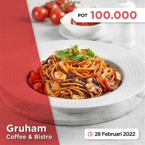 KUPON Dari PergiKuliner Promo Dan Diskon Di Gruham Coffee Bistro