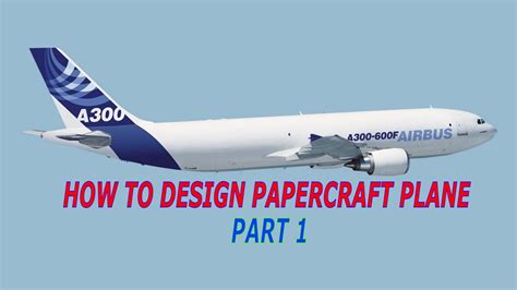 Papercraft Airbus A300