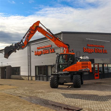 Afgeleverd Doosan Dx W Snippe Erica