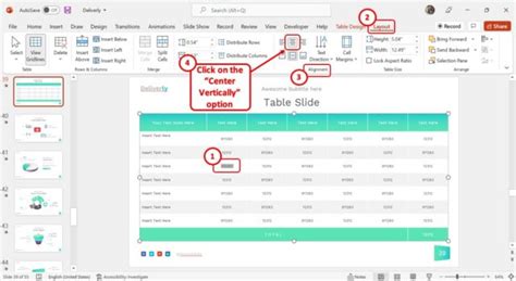 How To Align Text In Table In Powerpoint Complete Guide Art Of