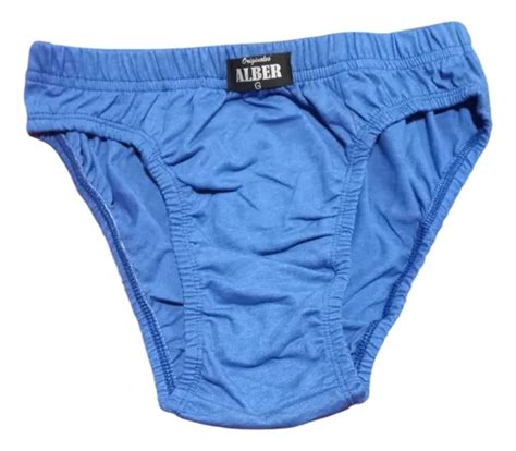 Pzs Bikini Trusa Caballero Algod N Liso Colores Varios Mercadolibre