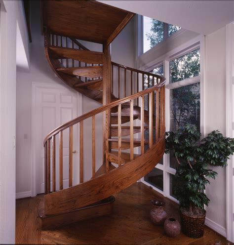 All Wood Spiral Staircase Kits Stairways Inc