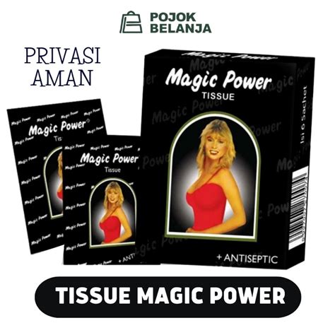 Jual Tisu Magic Man Premium Original Tissue Super Magic Power Tissu