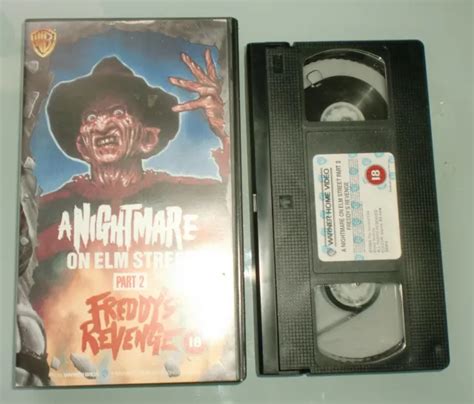 A NIGHTMARE ON Elm Street Part 2 Freddy S Revenge VHS VIDEO 15 00