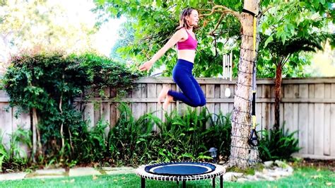 Cardio Bounce It Trampoline Rebounding Workout Gone Adventuring