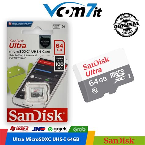 Jual Sandisk Ultra Microsd 16GB 32GB 64GB 128GB 256GB SDXC UHS I Micro