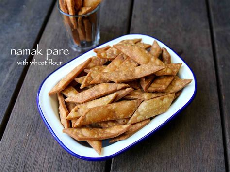 Namak Pare Recipe Namak Para Recipe Spicy Diamond Cuts Recipe