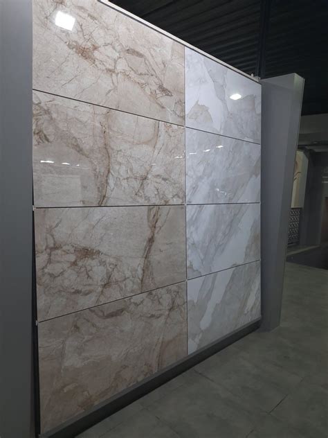 Digital Printing Glossy Vitrified Floor Tiles Thickness 5 10 Mm Size