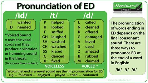 Pronunciation Of Ed