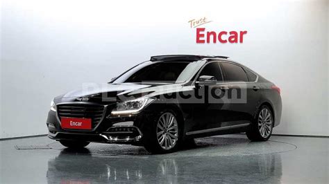 Kmhgm41ddju258172 Genesis G80 2018 From South Korea Plc Auction