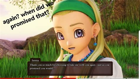 Question About A Serena Quote From Dq11 R Dragonquest