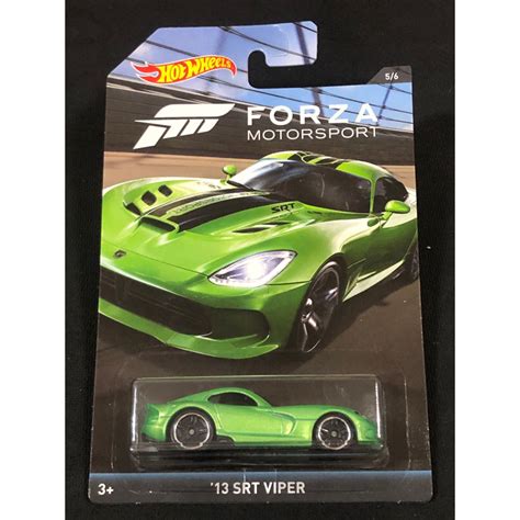 風火輪 hot wheels 極限競速 forza 13 道奇 srt 毒蛇 viper跑車 超跑 限量 普卡 蝦皮購物