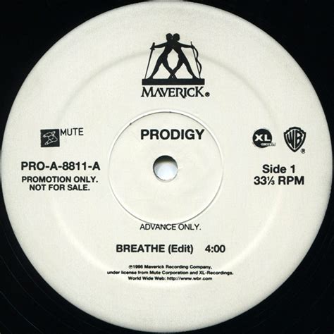 Prodigy* - Breathe (1996, Vinyl) | Discogs