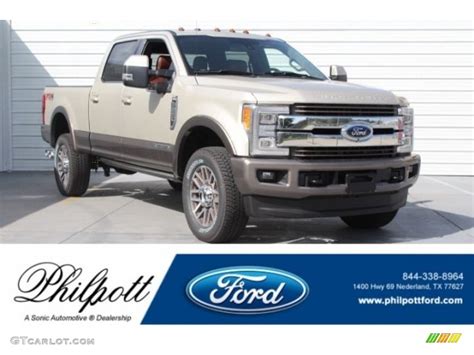 2018 White Gold Ford F250 Super Duty King Ranch Crew Cab 4x4 128051360