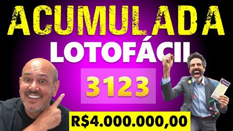 3123 LOTOFACIL ACUMULADA ANALISE DICAS E PALPITES YouTube