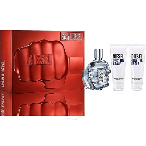 Diesel Men S Only The Brave T Set Fragrances 3614274078756 Fragrances And Beauty Jomashop