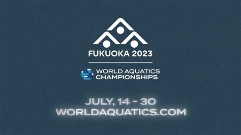 World Aquatics Championships Fukuoka 2023 YouTube