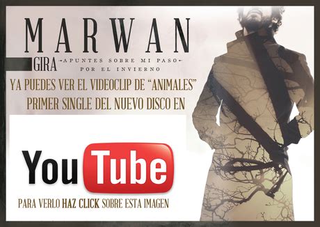 Primer Single Del Disco De Marwan Y Puntos De Venta Del Disco Libro Por