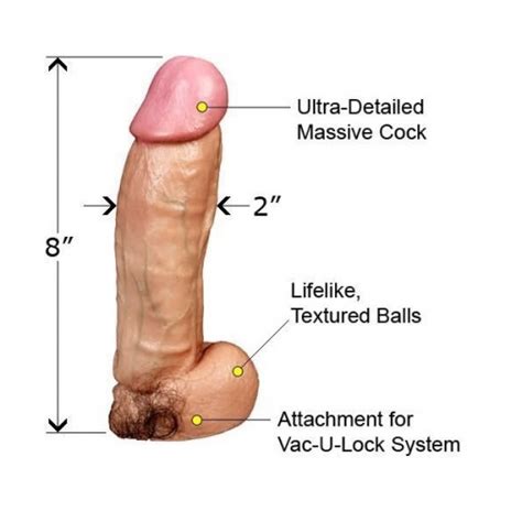 Buy Doc Johnson Kong The Realistic Vac U Lock Dildo Online Shop