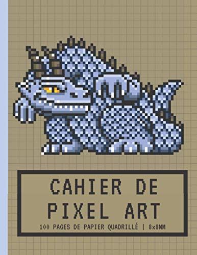 Cahier De Pixel Art Papier Quadrill Petits Carreaux X Mm Carnet