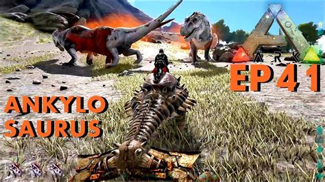 BGZ ARK Survival Evolved EP 41 จบหางตมankyloaurusเทพพสธา YouTube