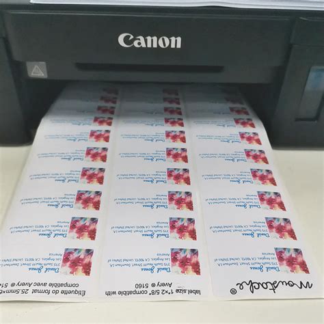 Genuine 100 Sheets Per Pack Address Labels Compatible With The Avery