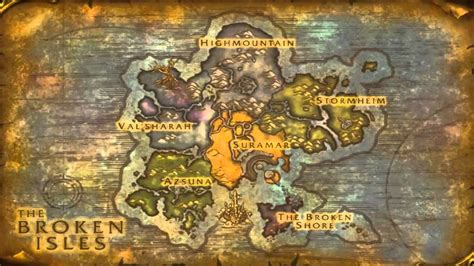 Wowlegion Full Scale Map Youtube