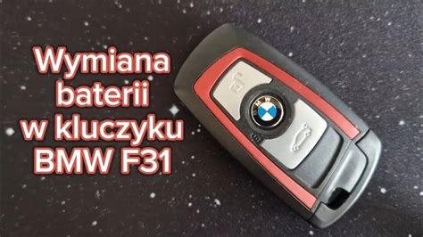 Wymiana Baterii W Kluczyku Bmw F Youtube