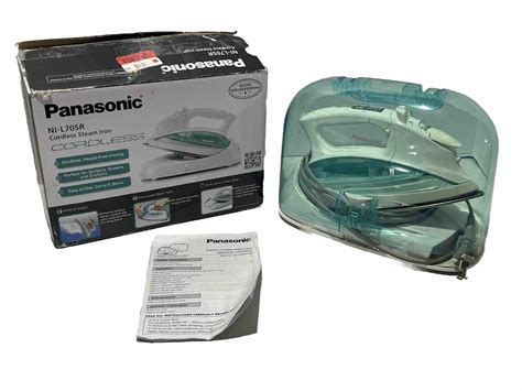 Panasonic Ni L70sr Cordless Portable 1500w Steam Dry Iron Stainless Steel 885170128477 Ebay