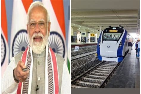 Gujarat Pm Modi To Flag Off New Vande Bharat Express From Gandhinagar