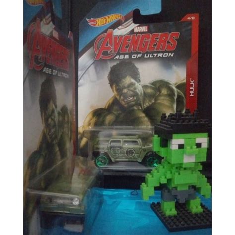 Jual Hot Wheels Avengers Age Of Ultron The HULK Rockster Shopee Indonesia