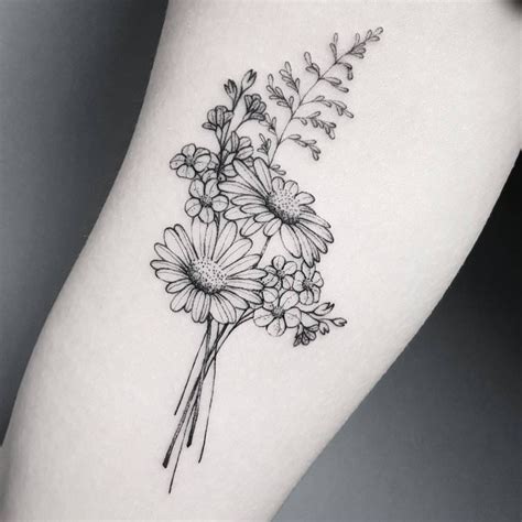 Pin On Tattoo Tattoos Bouquet Tattoo Floral Tattoo