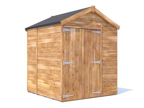 Overlord Modular Apex Shed 1 8m X 1 8m Dunster House