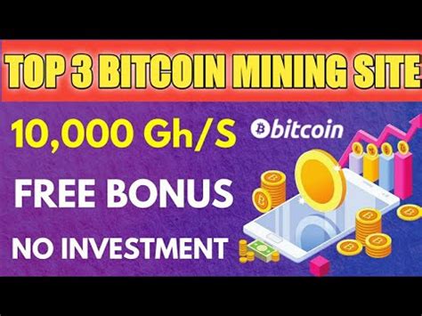 New Top Best Free Bitcoin Cloud Mining Sites Without Investment