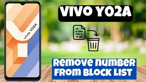 Vivo Y A Remove Number From Block List How To Delete Number From