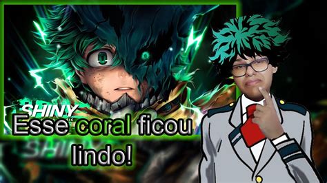 React Ltimo Herdeiro Deku Dark Boku No Hero Shiny Youtube