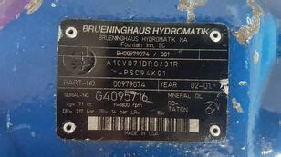 Brueninghaus Hydromatik A Vo Drg R Load Sensing Pump Untuk