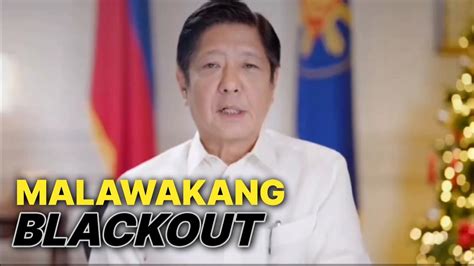 Ang Pahayag Ng Pangulo Sa Malawakang Blockout Sa Panay Island At