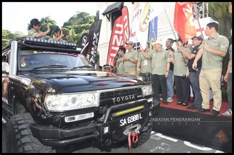 530 KENDERAAN MERIAHKAN BORNEO SAFARI INTERNATIONAL CHALLENGE KM