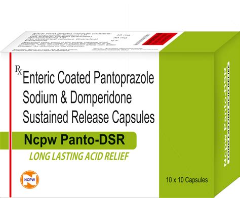 Enteric Coated Pantoprazole Sodium And Domperidone Sustained Release