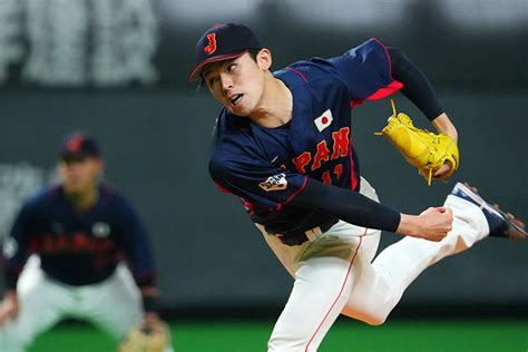 壮行試合日本代表 4 1 中日 侍が快勝岡本に待望のチーム1号勝ち越し弾 佐々木朗希は日本人最速165キロで3回0封 たいむちゃんねる