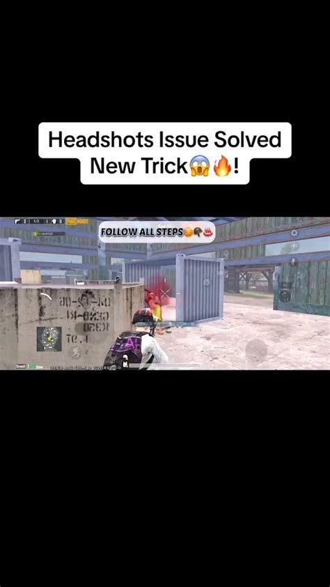 100 Working Headshots Setting😱😱😱 1000subscriber Shortvideo Bgmi