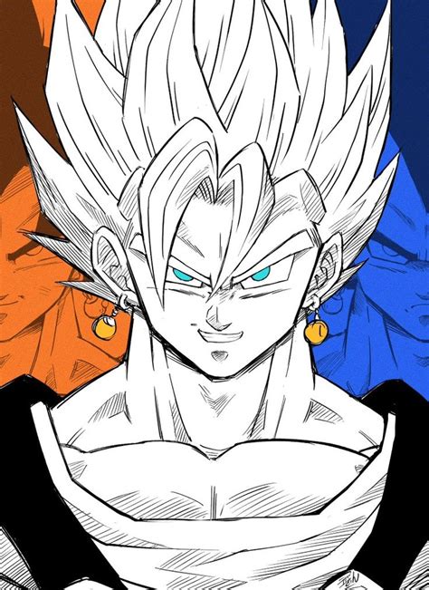 Pin De Apollo Em Vegetto E Gogeta Desenhos De Anime Esbo Os Disney