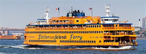 The Staten Island Ferry In Nyc Responsible New York