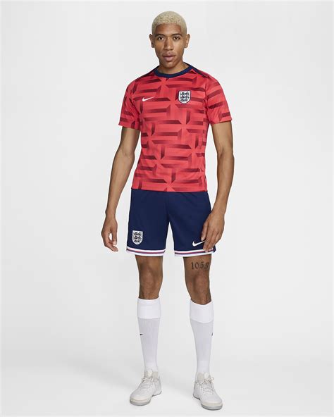 England Academy Pro Men S Nike Dri Fit Football Pre Match Short Sleeve