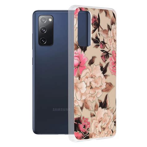 Калъф за Samsung Galaxy S FE S FE G Techsuit Marble Series Mary Berry Nude eMAG bg