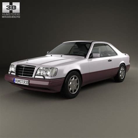 Mercedes Benz W124 E Class 1993 95 3D Model 79 Fbx Obj 3ds Max