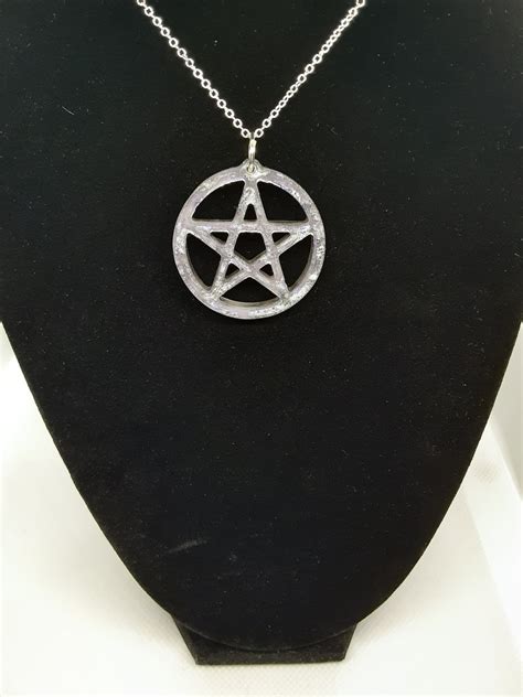 Pentagram Necklace Etsy