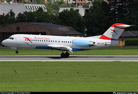 OE LFP Austrian Airlines Fokker 70 F28 Mark 0070 Photo By Christoph