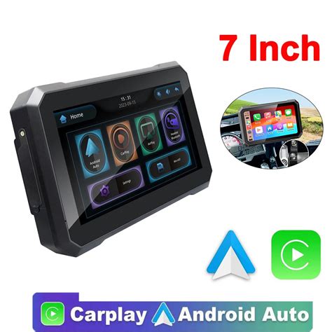 Navega O Gps Port Til Para Motocicleta Carplay Sem Fio Moto Android